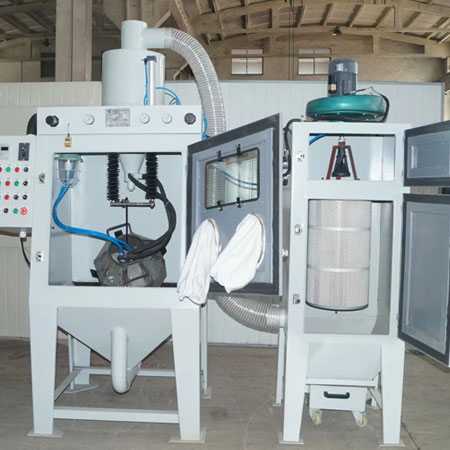 0基礎員工3天上手！這臺滾筒式自動噴砂機操作簡單到離譜