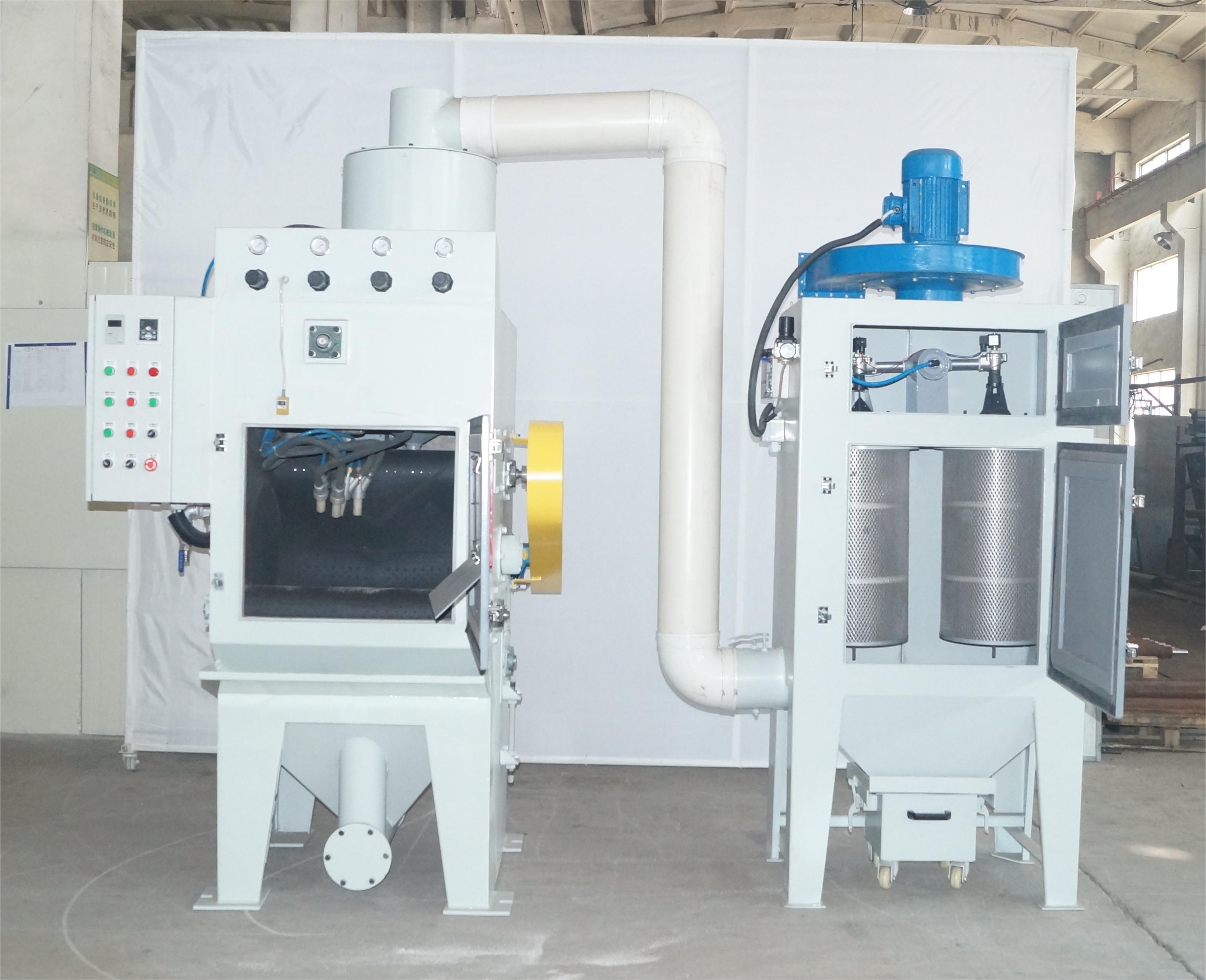 滾筒式自動噴砂機，汽車零件加工的革命性利器