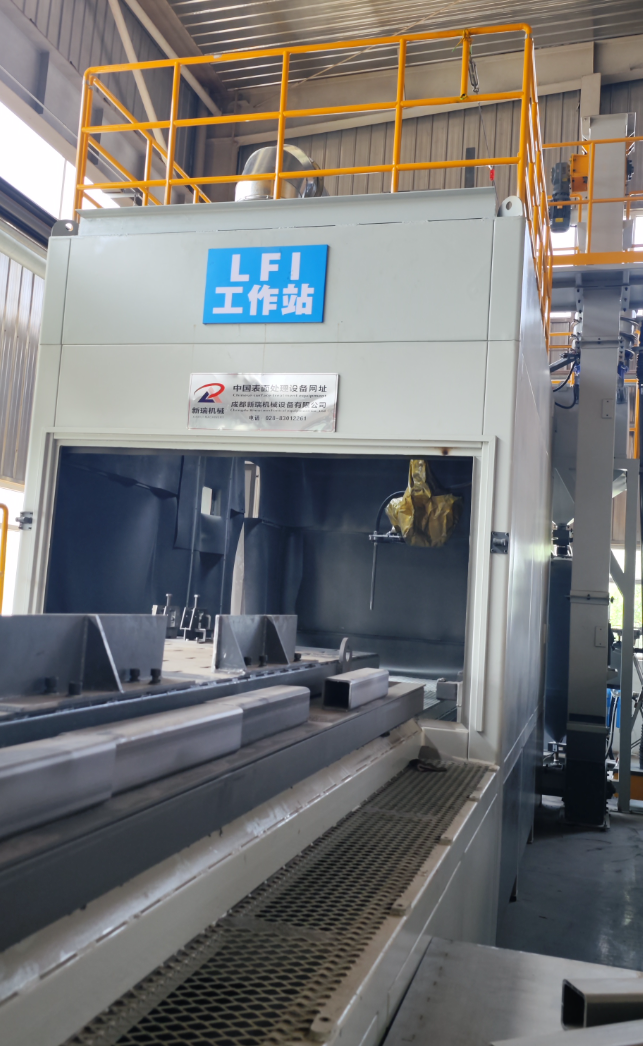 噴砂機自動化改造 提升生產線產能